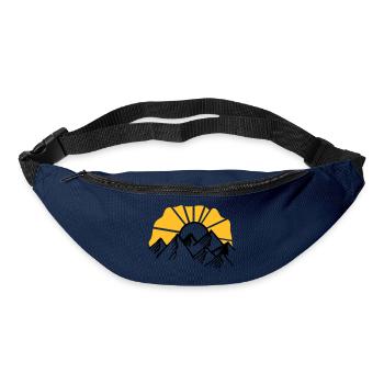 sonne - Gürteltasche - Navy - Vorne
