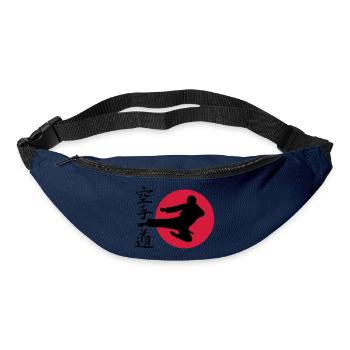 Karate Yokotobigeri - Gürteltasche - Navy - Vorne