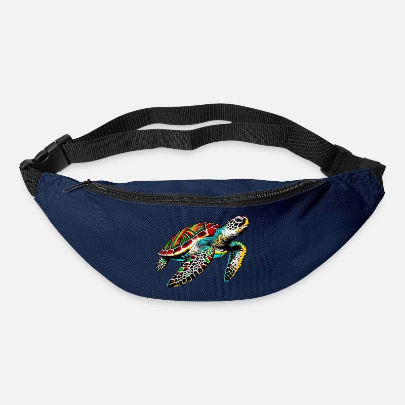 Schildkröte - Gürteltasche - Navy
