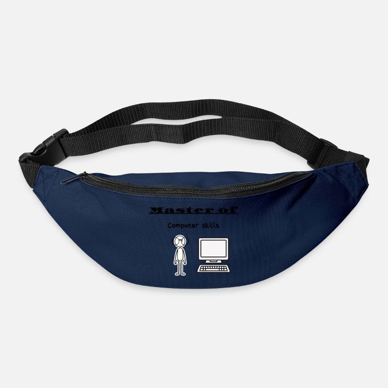 Master der Computerfähigkeiten - Gürteltasche - Navy