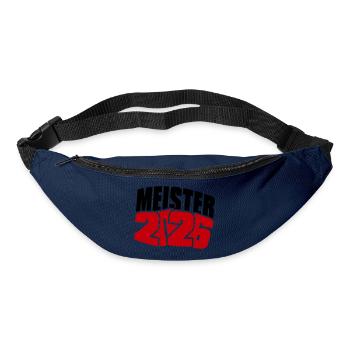 Meister 2026 Meisterschaft - Gürteltasche - Navy - Vorne