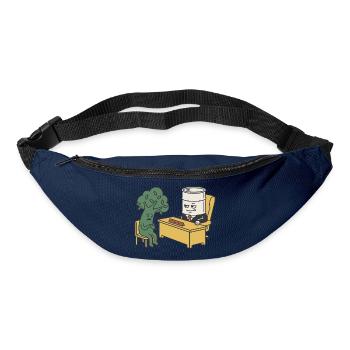 Kapitalismus Kritik Umwelt - Gürteltasche - Navy - Vorne