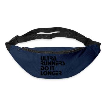 Ultra Runners Do It Longer Shirt - Gürteltasche - Navy - Vorne