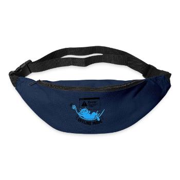 Offline-Modus / Trennung - Gürteltasche - Navy - Vorne