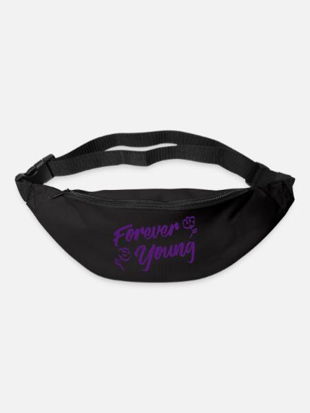 Toujours jeune - Sac banane - noir