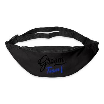 L’équipe du marié - Sac banane - noir - Devant