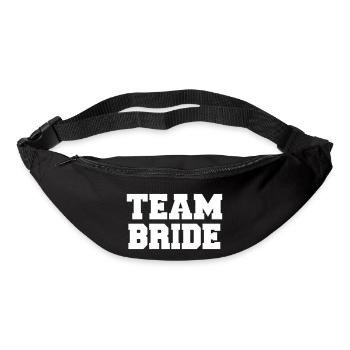 Team Bride - Gürteltasche - Schwarz - Vorne