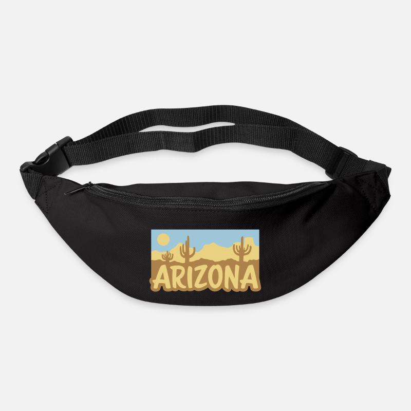 Arizona USA Wüste Landschaft - Gürteltasche - Schwarz
