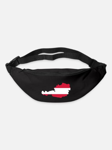 oesterreich - Gürteltasche - Schwarz