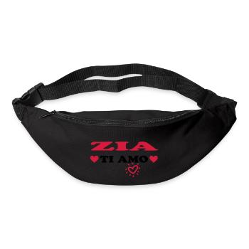 Zia ti amo - Bum bag - black - Front