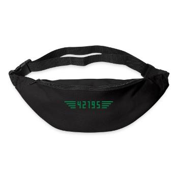 Marathon 42195 Meter - Gürteltasche - Schwarz - Vorne