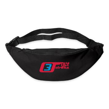 only3stroke - Gürteltasche - Schwarz - Vorne