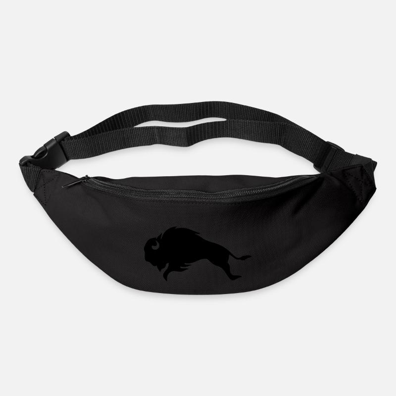 Black Bison BULL - Sac banane - noir