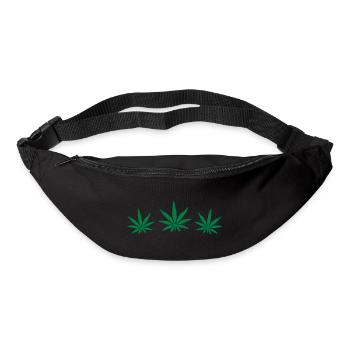 Weed Design - Bum bag - black - Front