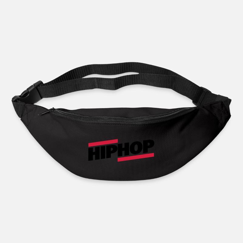 Old School Hip Hop Rap Geschenk - Gürteltasche - Schwarz