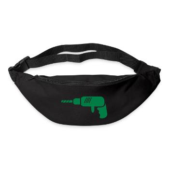 bohrmaschine_001 - Sac banane - noir - Devant