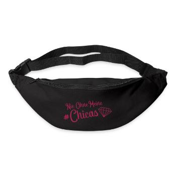 nie ohne meine chicas diamant - Gürteltasche - Schwarz - Vorne