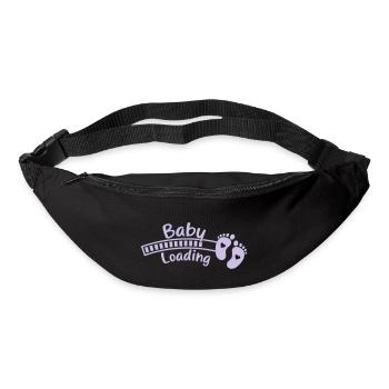 baby babyfüße loading - Gürteltasche - Schwarz - Vorne