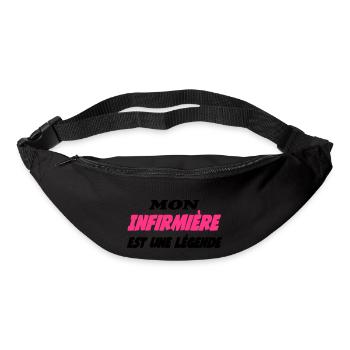 Mon Infirmière est une légende - Sac banane - noir - Devant