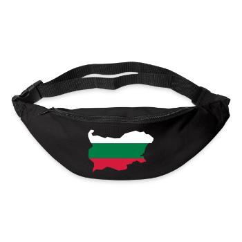 Bulgarien - Gürteltasche - Schwarz - Vorne