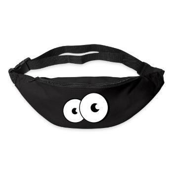 Augen - Gürteltasche - Schwarz - Vorne