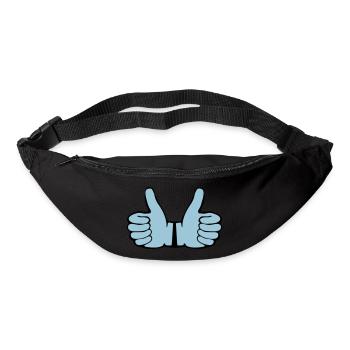 Like Hands - Bum bag - black - Front