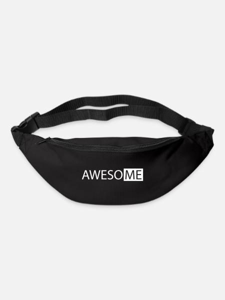 Awesome - Gürteltasche - Schwarz