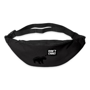 honey_badger_dont_care_2 - Bum bag - black - Front