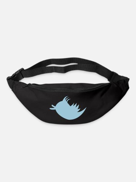 Twitter Logo - Bum bag - black