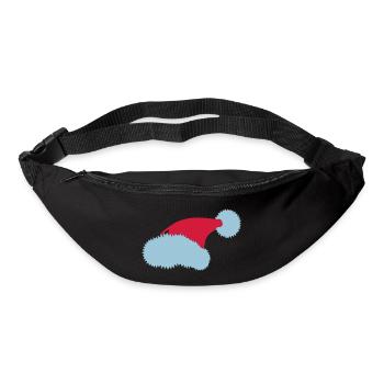 Noël - Père Noël - Papa - Sac banane - noir - Devant