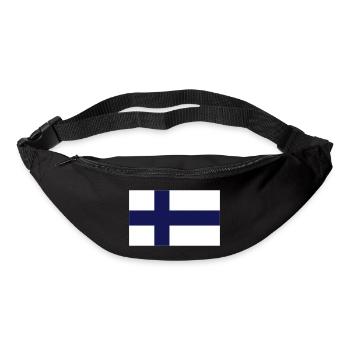 Flagge Finnland - Gürteltasche - Schwarz - Vorne