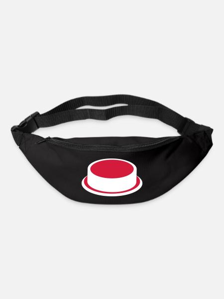 Button - Gürteltasche - Schwarz