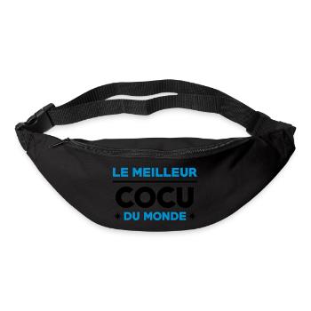 Cocu / Cocue / Adultère / Fidèle / Mariage / Sexe - Sac banane - noir - Devant