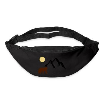Mountain Bear - Bum bag - black - Front