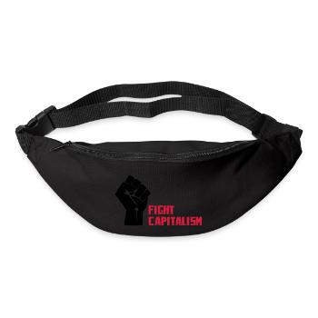 Fight Capitalism - Gürteltasche - Schwarz - Vorne