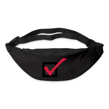 Abhaken - Gürteltasche - Schwarz - Vorne