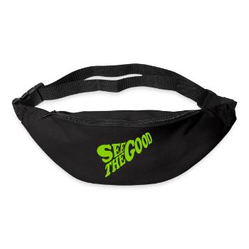 voir la bonne citation - Sac banane - noir - Devant