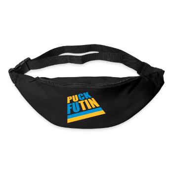Conception du logo Puck Futin - Sac banane - noir - Devant
