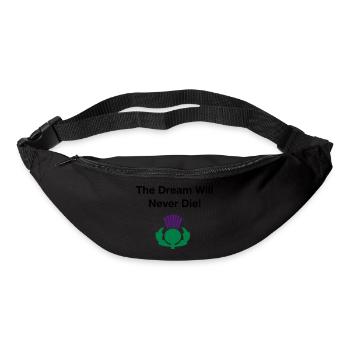 The dream will never die - Scottish Independence - Bum bag - black - Front