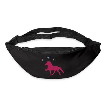 Horse with Stars - Bum bag - black - Front