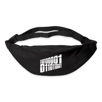 Binary Code Program Language - Bum bag - black - Front
