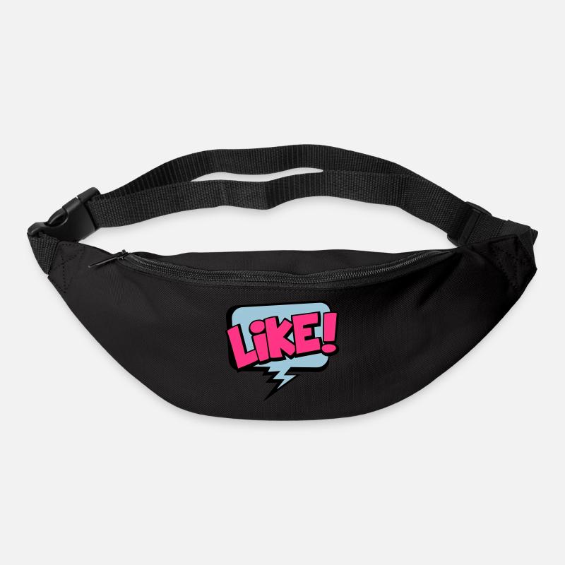LIKE - Gürteltasche - Schwarz