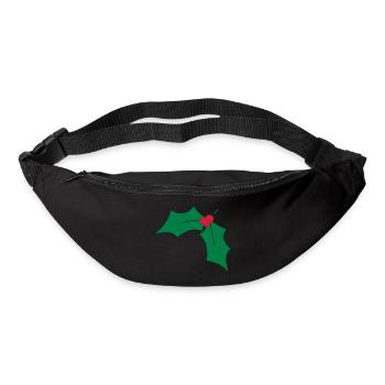 Mistelzweig - Gürteltasche - Schwarz - Vorne