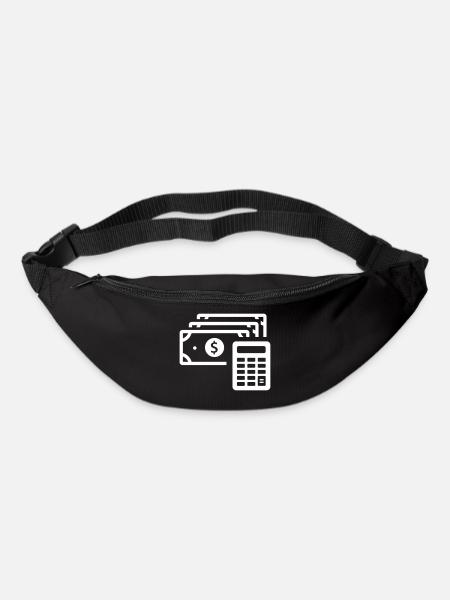 Calculate to generate profit - Bum bag - black