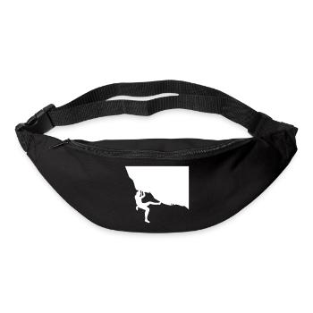 climbing - Bum bag - black - Front