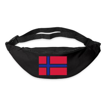 flagge - Gürteltasche - Schwarz - Vorne