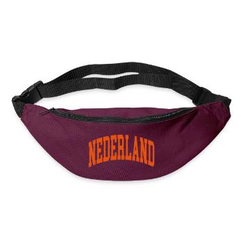 Pays-Bas - Sac banane - bordeaux  - Devant