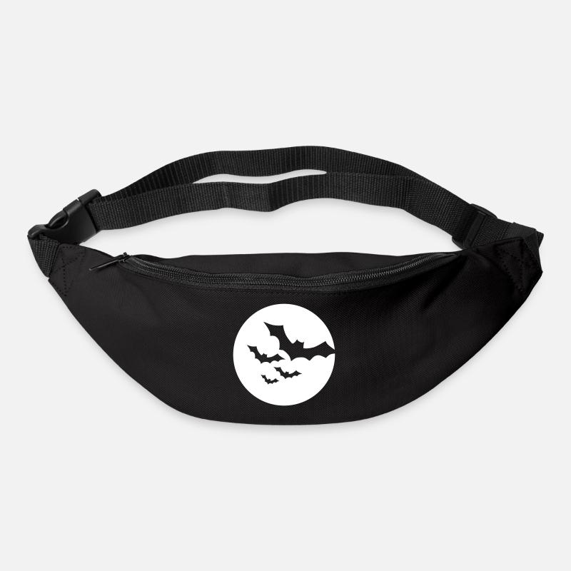 Fledermaus - Gürteltasche - Schwarz