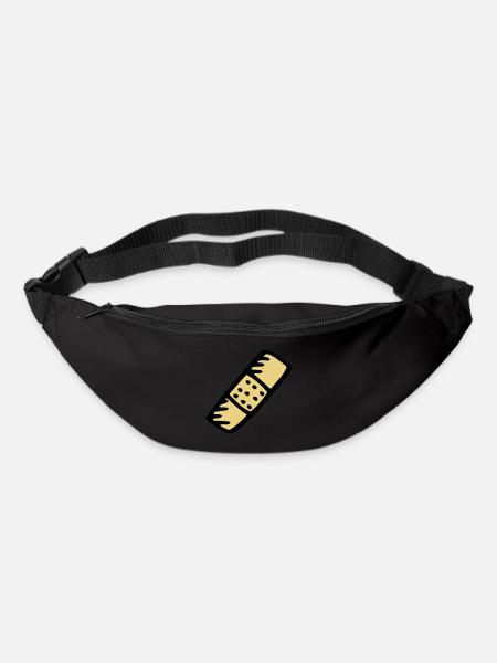 pflaster_2c - Gürteltasche - Schwarz