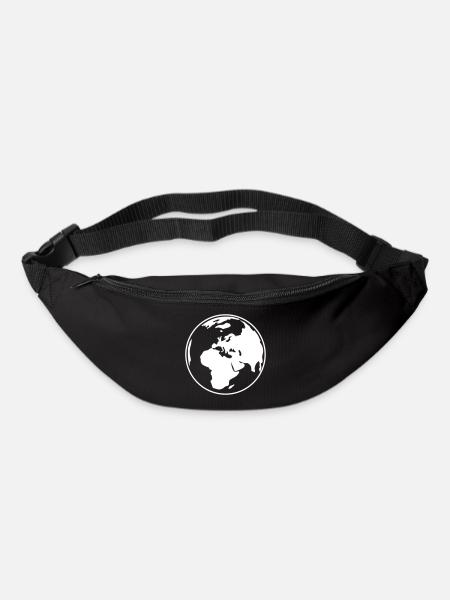 Welt - Gürteltasche - Schwarz